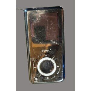 SanDisk Sansa 2GB MP3 Player With Button Navigation & Display Screen Black X10 T